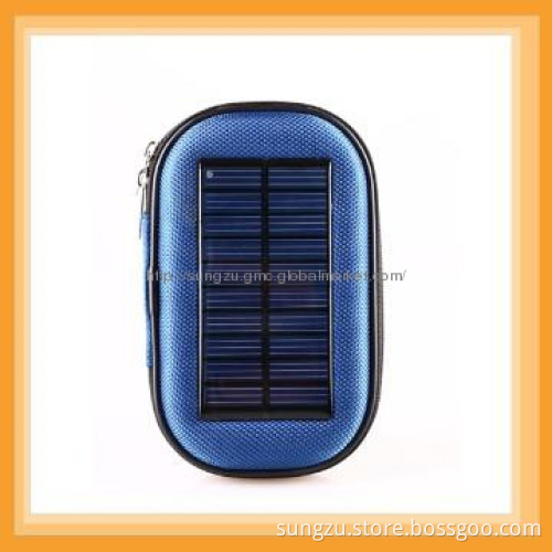 Portable external battery solar charge bag
